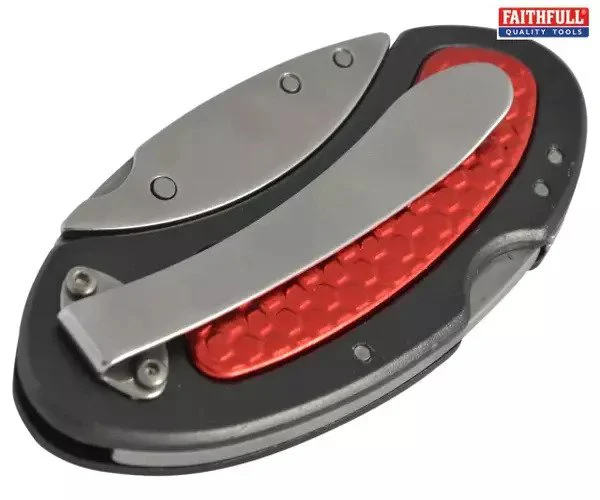 Faithfull Utility Folding Knife with Blade Lock - Image 4