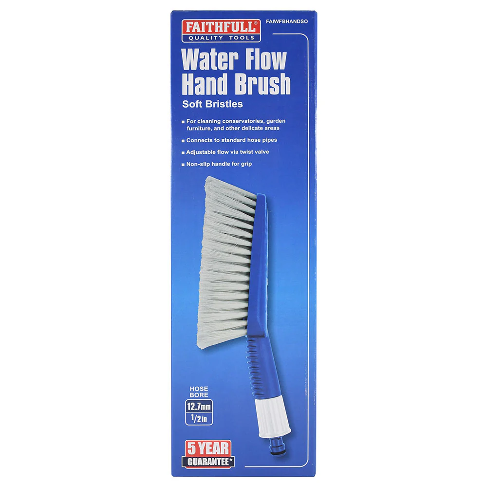 Faithfull Water Flow Hand Brush - Image 7