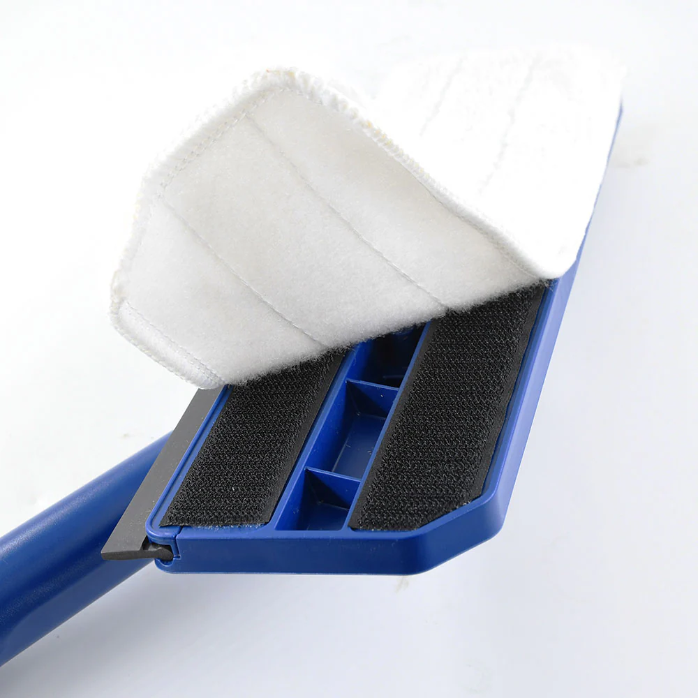 Faithfull Window Cleaning Mop Spare Pads - Pack of 3 - Image 3