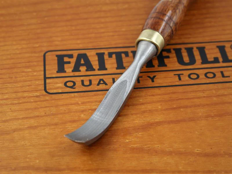Faithfull Wood Carving Chisels Set in Case, 12 Piece - Image 5