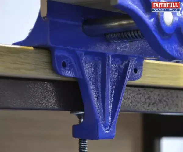 Faithfull Woodcraft Vice 150mm (6in) - Clamp Mount - Image 3