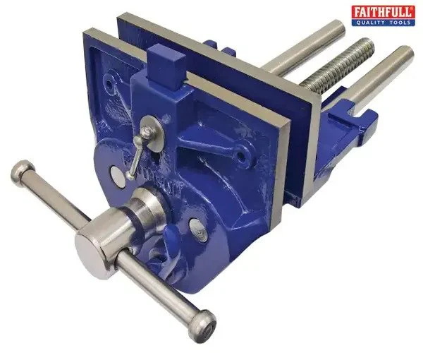 Faithfull Woodwork Vice 175mm (7in) Quick-Release & Dog
