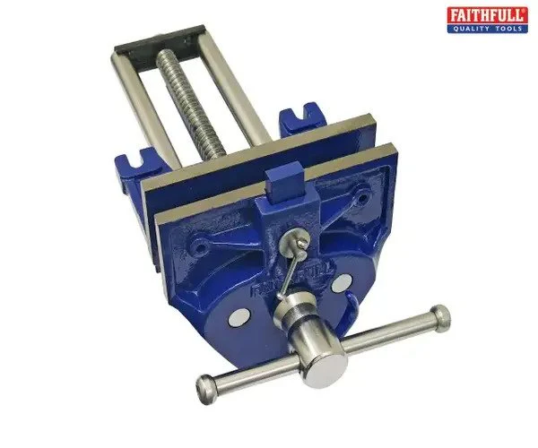 Faithfull Woodwork Vice 175mm (7in) Quick-Release & Dog - Image 2