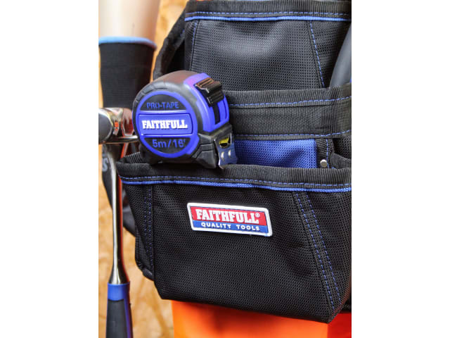 Faithfull Fasteners Pouch 2100D Nylon - Image 3