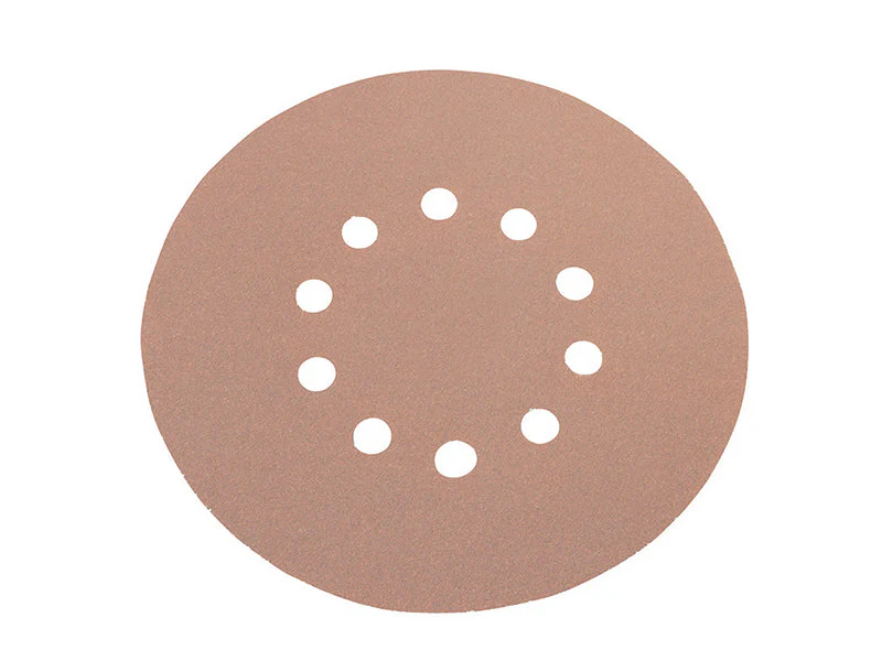 Flex Power Tools Sanding Paper Hook & Loop Backing Round 220G (Pack 25)