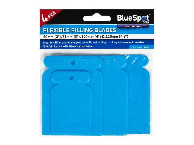 BlueSpot Tools Flexible Filling Blade Set, 4 Piece - Image 2