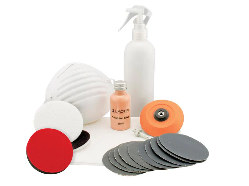 Flexipads World Class  GLACIER Advanced Glass Polishing Kit