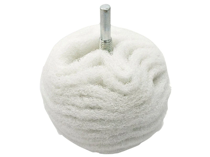 Flexipads World Class  Scruff Ball 75mm / 3in White Non-Scratch