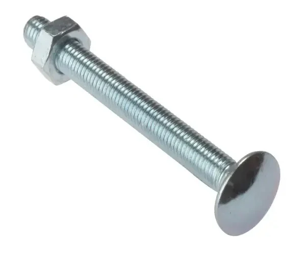 ForgeFix Carriage Bolt & Nut ZP M10 x 280mm Bag 10