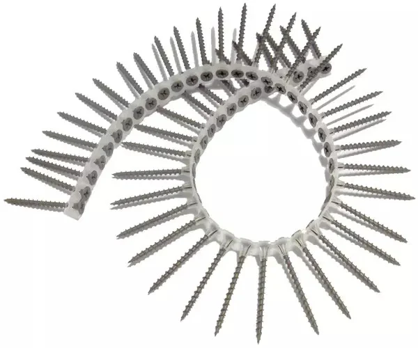 ForgeFix Drywall Collated Screw Phillips Bugle Head SCT 3.9 x 45mm Box 1000