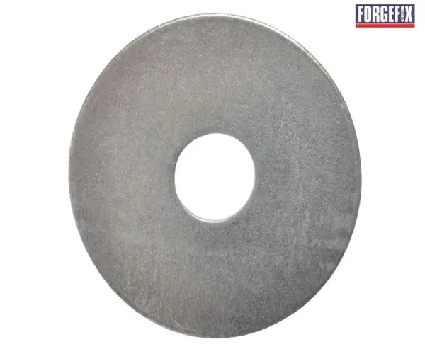 ForgeFix Flat Mudguard Washers ZP M10 x 50mm Bag 10 - Image 2