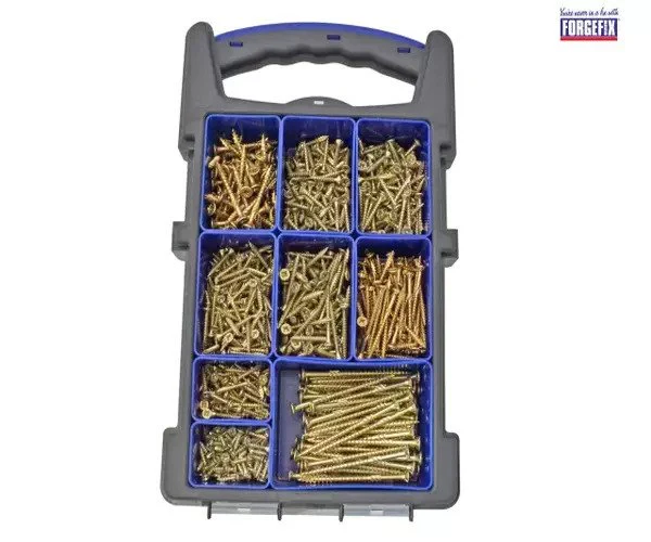 ForgeFix ForgeFast Pozi Compatible Elite Performance Wood Screw Organiser 1000 Piece - Image 2