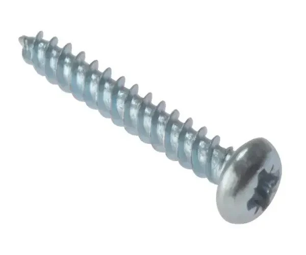 ForgeFix General Purpose Pozi Compatible Screw Round Head TT ZP 1in x 6 Box 200