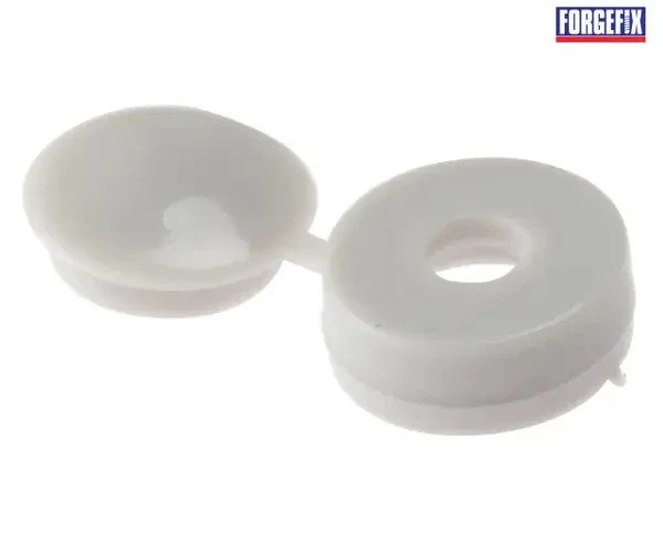 ForgeFix Hinged Cover Cap Grey No.6-8 Bag 100 - Image 2