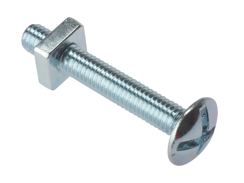 ForgeFix Roofing Bolt ZP M6 x 40mm Bag 25