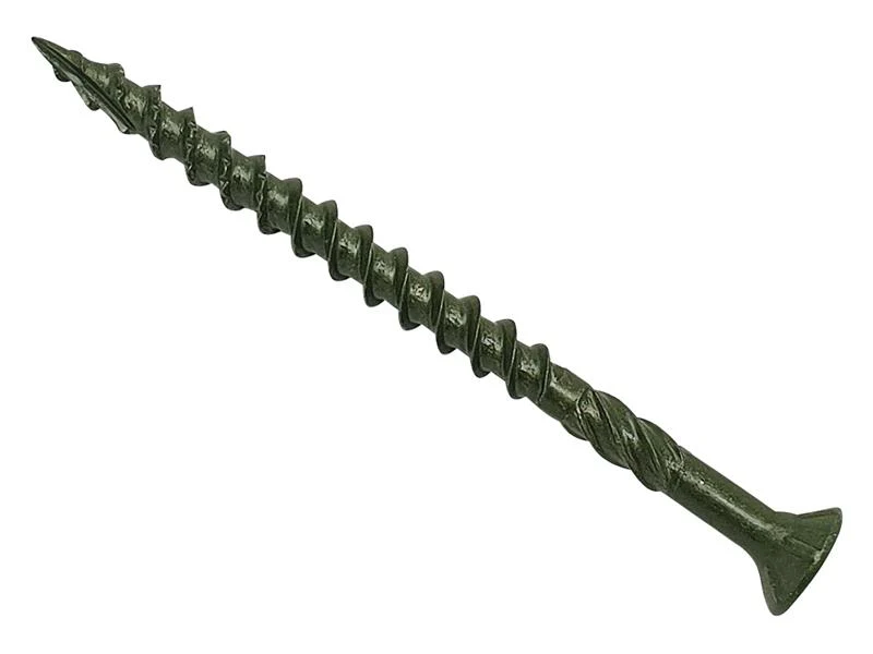 ForgeFix Spectre™ Advanced Deck PZ Compatible Screw CSK Green 4.5 x 60mm Tub 1000