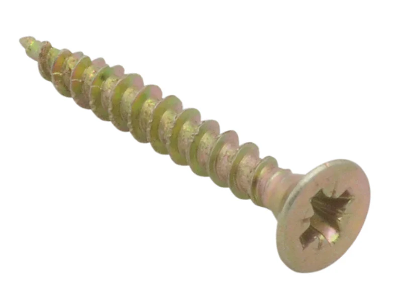 ForgeFix Spectre™ PZ Compatible Wood Screw CSK ZYP 4.0 x 30mm Box 200