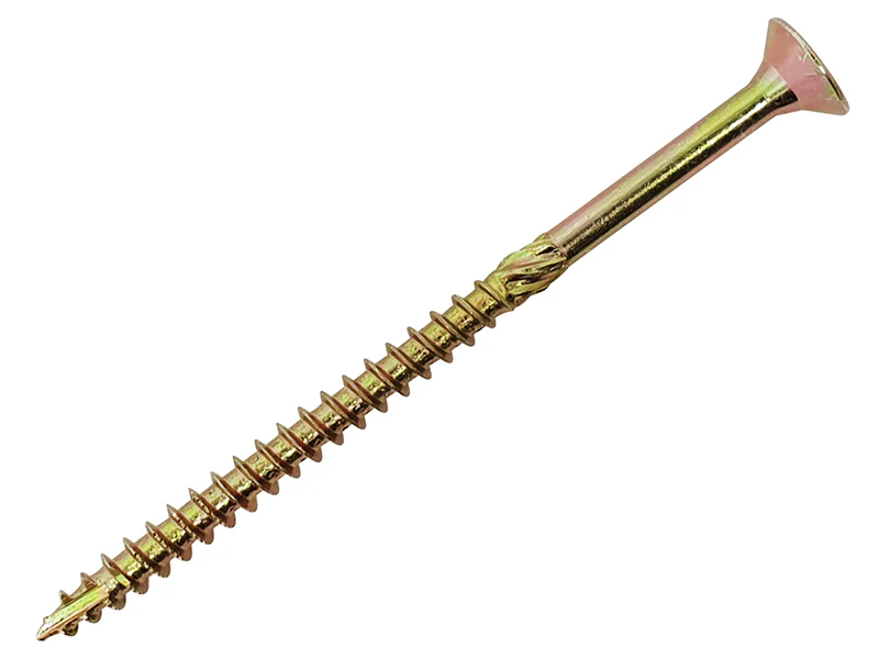 ForgeFix Spectre™ PZ Compatible Wood Screw CSK ZYP 6.0 x 130mm Box 100