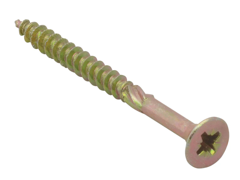 ForgeFix Spectre™ PZ Compatible Wood Screw CSK ZYP 6.0 x 60mm Box 100