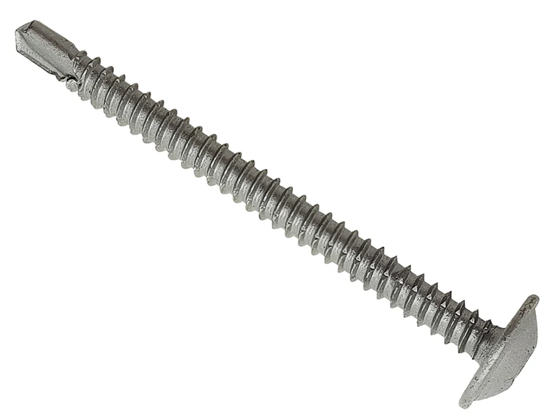ForgeFix TechFast Baypole Screw Wafer Head TORX® Compatible 4.8 x 80mm Box 100