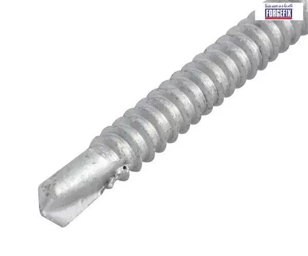 ForgeFix TechFast Hex Head Roofing Screw Self-Drill Light Section 5.5 x 70mm Pack 50 - Image 3