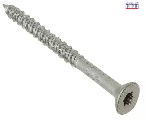 ForgeFix TechFast Masonry Screw TORX® Compatible CSK 6.3 x 82mm (Box 100)