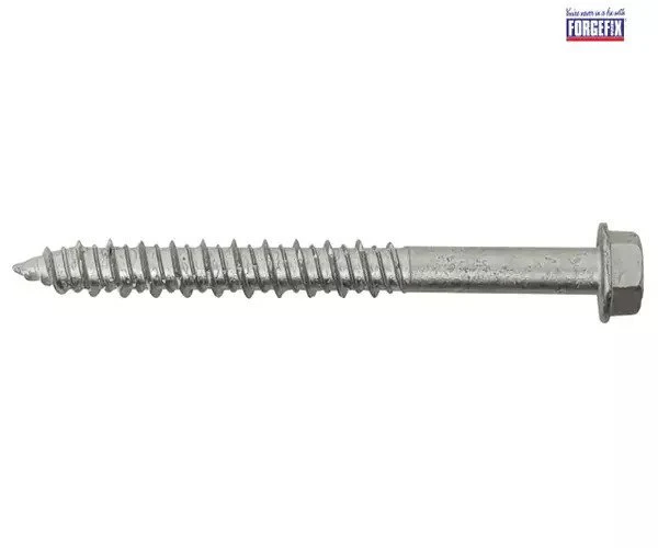 ForgeFix TechFast Masonry Screw TORX® Compatible Hex 6.3 x 70mm (Box 100) - Image 2