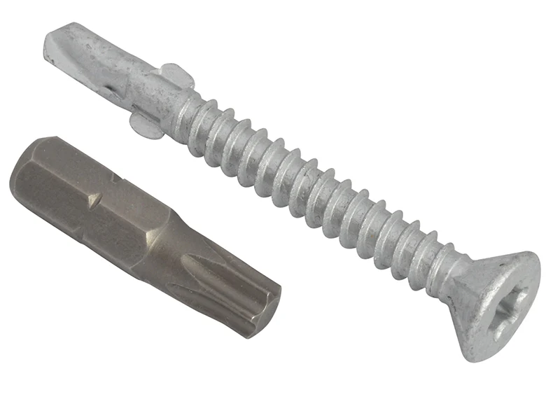 ForgeFix TechFast Roofing Screw Timber - Steel Light Section 4.8 x 38mm Pack 100