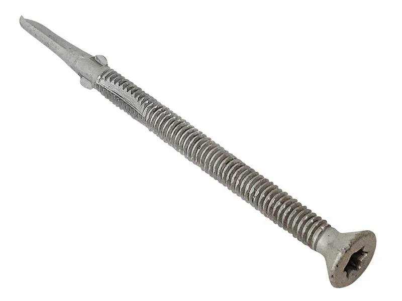 ForgeFix TechFast Timber to Steel CSK/Wing Screw No.3 Tip 5.5 x 120mm Box 50