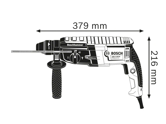 Bosch GBH 2-28 SDS-Plus Professional Rotary Hammer 880W 110V - Image 2