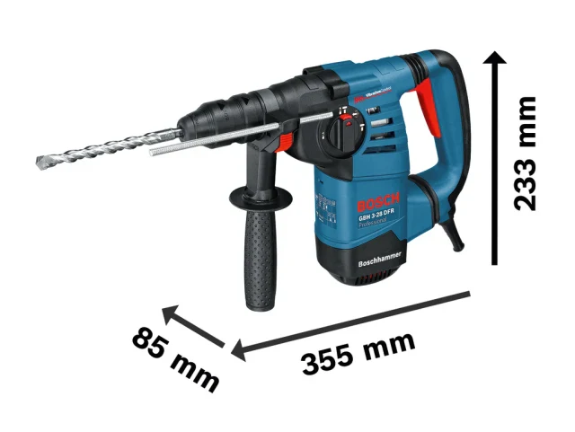 Bosch GBH 3-28 DFR SDS-Plus Professional Rotary Hammer 800W 240V - Image 3