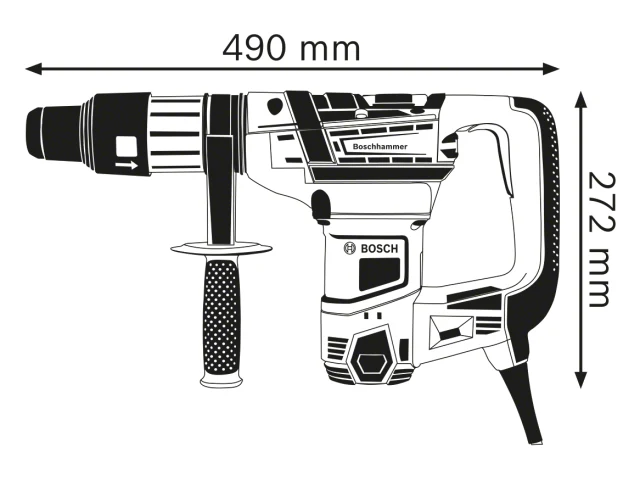 Bosch GBH 5-40 D SDS-Max Professional Rotary Hammer 1100W 110V - Image 3