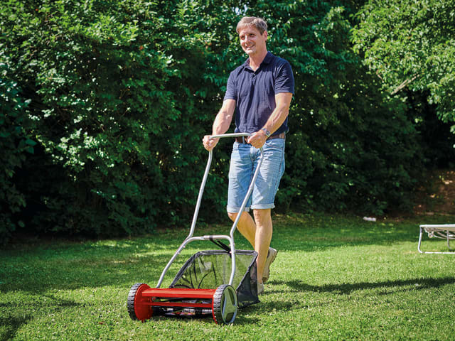 Einhell GC-HM 400 Hand Push Lawn Mower 40cm - Image 6