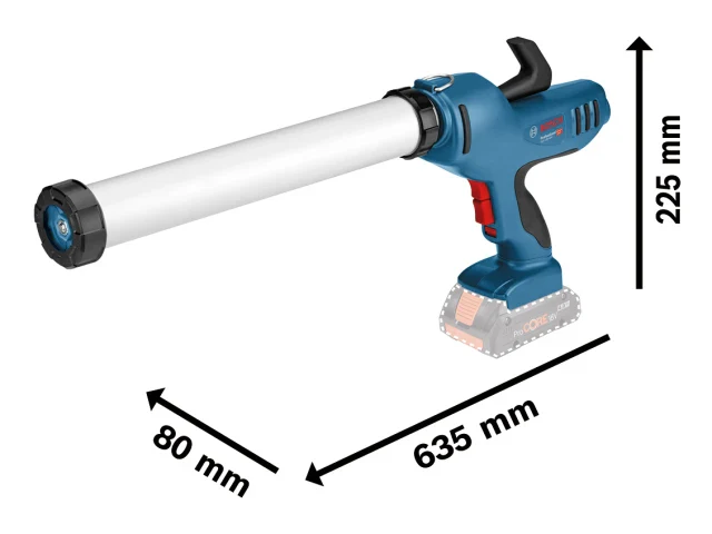 Bosch GCG 18V-600 Professional Caulking Gun 18V Bare Unit - Image 2