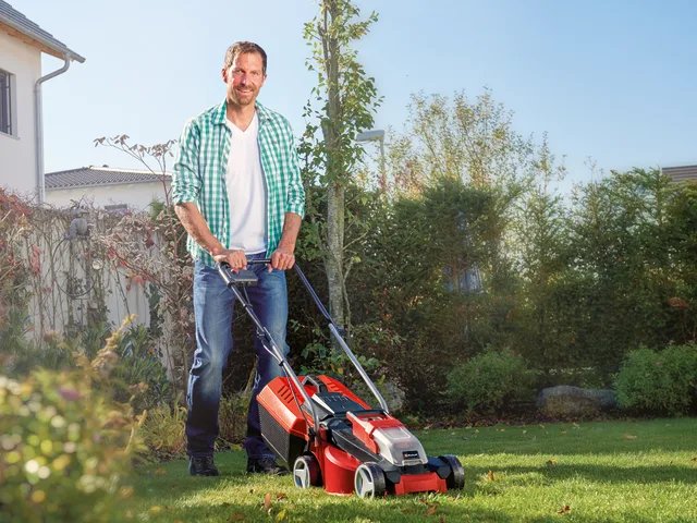 Einhell GE-CM 18/30 Li-Solo Power X-Change Lawn Mower 18V Bare Unit - Image 8