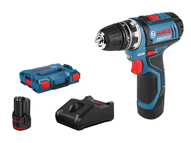 Bosch GSR 12V-15 FC Pro FlexiClick Drill Driver 12V 2 x 2.0Ah Li-ion - Image 2