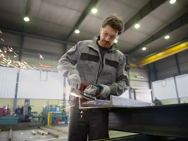 Bosch GWS 14-125 S Professional Angle Grinder 1400W 240V - Image 3