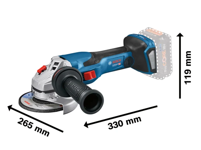 Bosch GWS 18V-15C Professional BITURBO Angle Grinder 125mm 18V Bare Unit - Image 3