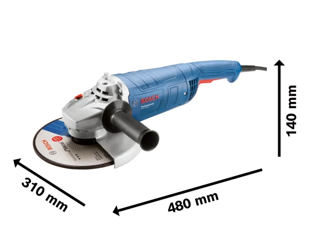 Bosch GWS 2200 P Professional 180mm Angle Grinder 2200W 110V