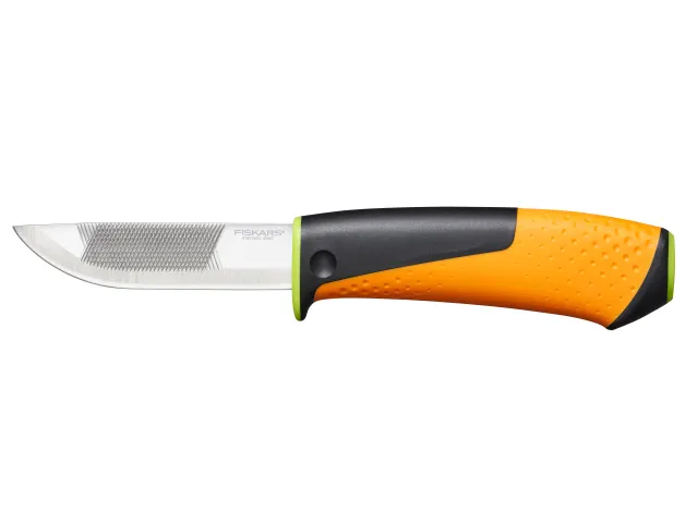 Fiskars Heavy-Duty Knife with Sharpener - Image 2