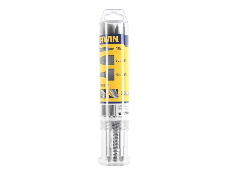 IRWIN® SDS Plus Chisel Set, 3 Piece - Image 2