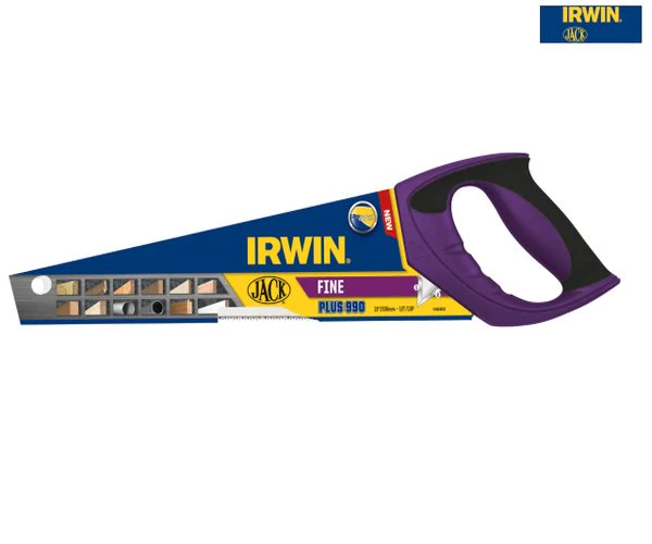 Irwin 990UHP Fine Junior / Toolbox Handsaw Soft-Grip 335mm (13in) 12 TPI - Image 2
