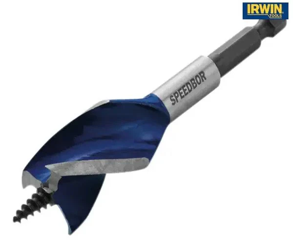 Irwin Blue Groove 6X Stubby Wood Bit 14 x 100mm