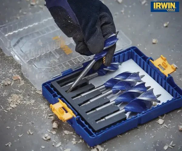Irwin Blue Groove 6X Wood Bit Set, 6 Piece - Image 3