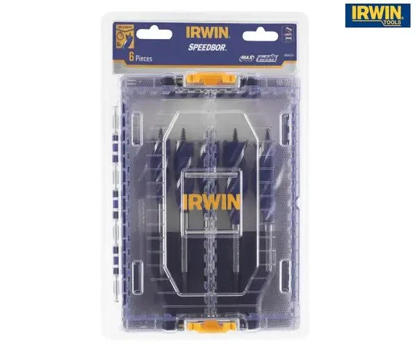 Irwin Blue Groove 6X Wood Bit Set, 6 Piece - Image 4