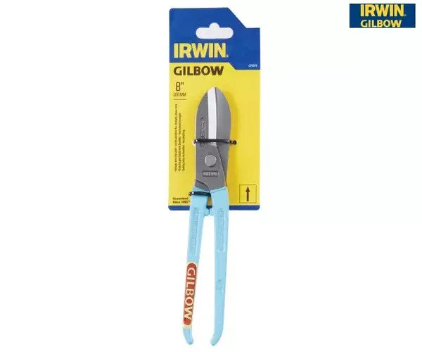 IRWIN Gilbow G245 Straight Tin Snips 200mm (8in) - Image 4