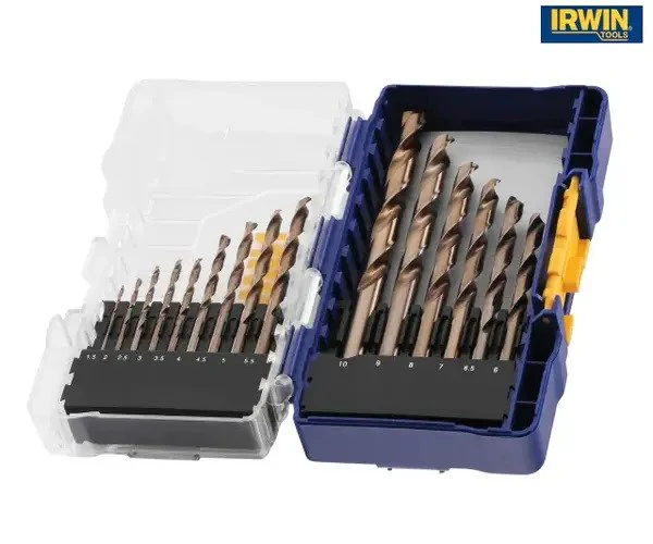 Irwin HSS Cobalt Drill Bit Set, 15 Piece - Image 2