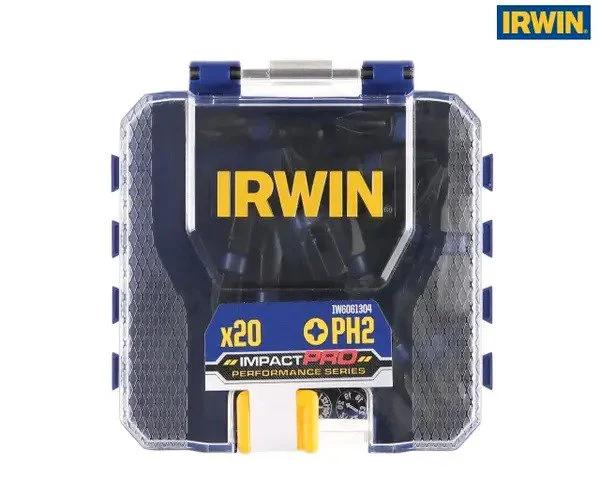 Irwin Impact Pro Performance Screwdriver Bits PH2 25mm (Pack 20) - Image 3