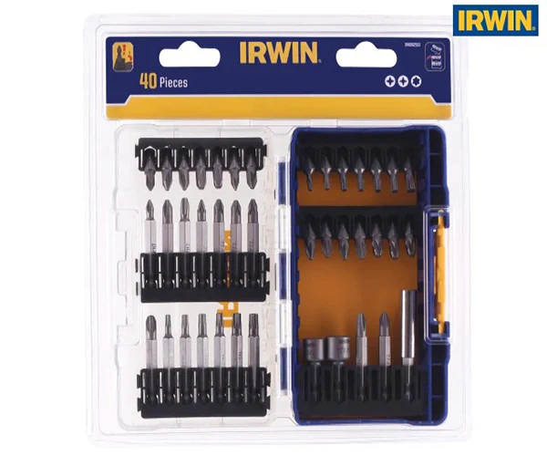 Irwin Mixed Screwdriving Set, 40 Piece
