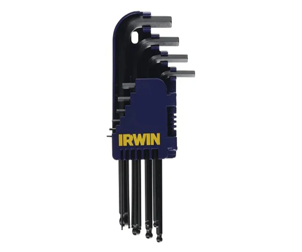 Irwin T10757 Long Arm Ball End Hex Key Set, 10 Piece (1.5-10mm) - Image 2